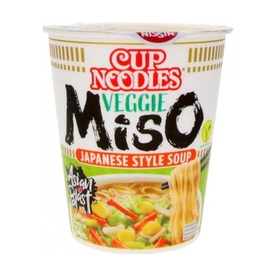 Nissin Cup Noodles Veggie Miso 67 g