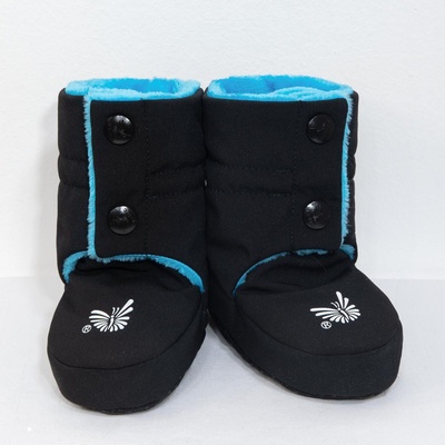 Esito softshellové capáčky Wintry čierna/tyrkysová