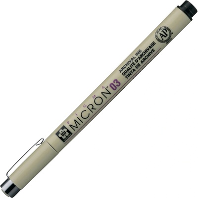 Sakura Pigma Micron 03 Техническа химикалка Black 0, 35 mm 1 бр (XSDK0349)