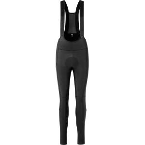 GripGrab Дамски клин за колоездене GripGrab Women's PACR Thermal Bib Tights Cycling bottoms - Black (155-1899-0113)