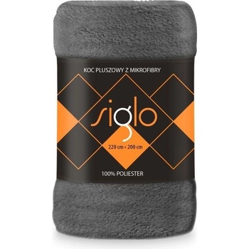 Faro Deka deka mikroplyš Siglo tmavo šedá