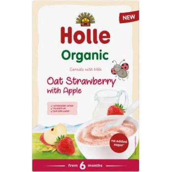 Holle БИО млечна каша с ягода и ябълка 250г