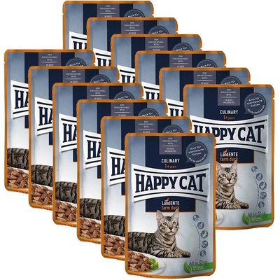 Happy Cat Culinary kachna 12 x 85 g