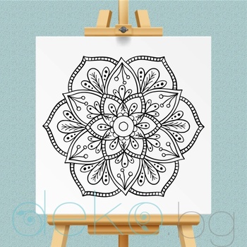 Image 1 of Нарисувай сам! Мандала (col020)