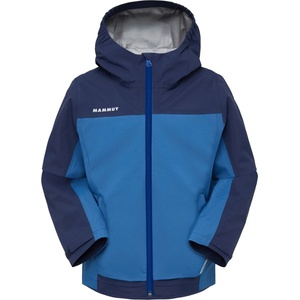 Mammut Детско водоустойчиво яке Mammut Kid's Taiss Hardshell Hooded Jacket Waterproof jacket - Marine / Tschiel - размер 152 (EU) (703-6748-0315)