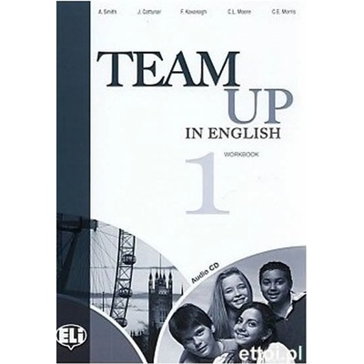 Team Up in English 1 Work Book + Student´s Audio CD 4-level version