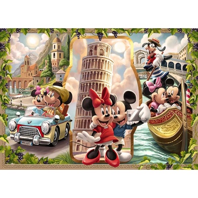 Ravensburger - Puzzle Vacation Mickey & Minnie - 1 000 piese