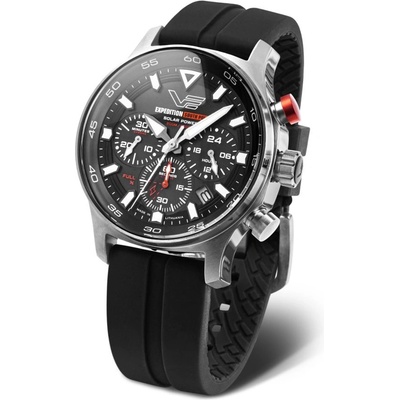 Vostok Europe VR42/592A761S Černý silikonový řemínek