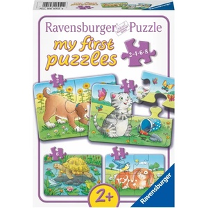 Ravensburger - Puzzle My First Puzzles: Cute pets - 1 - 39 piese