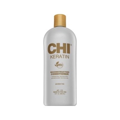 CHI Keratin Reconstructing Conditioner Балсам за регенериране, подхранване и защита на косата 946 ml