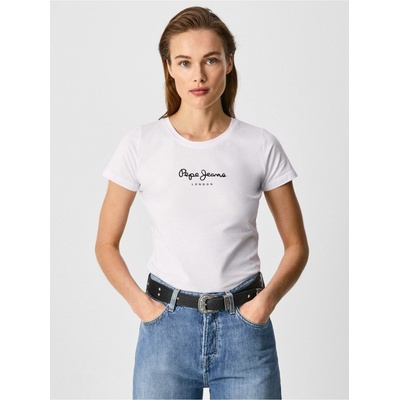 Pepe Jeans New Virginia Ss N bílá