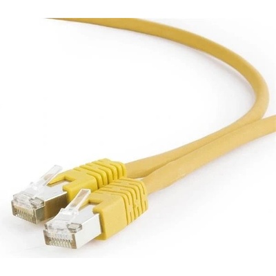 Gembird PP6A-LSZHCU-Y-3M Patch, RJ45, cat. 6A, FTP, LSZH, 3m, žlutý