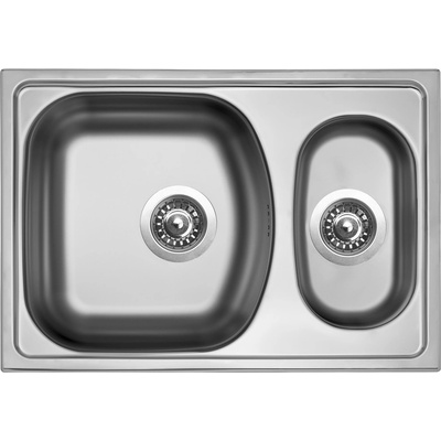 Sinks STSTWM62044016V TWIN 620.1 V 0,6mm matný