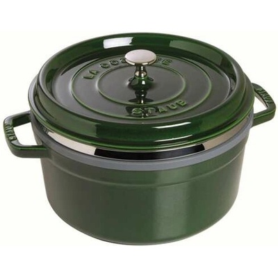 Staub Liatinový hrniecy s naparovacou vložkou, bazalková, 26 cm / 5,2 l 1004354