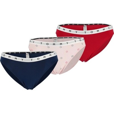 Tommy Hilfiger 3P bikini print Dámske nohavičky