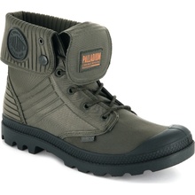 Palladium módne topánky BAGGY AMPHIBIAN OLIVE NIGHT / FIRECRACKER zelená