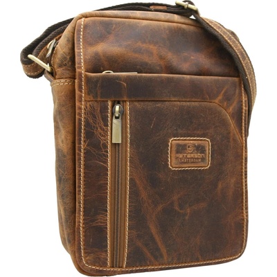 Peterson pánské crossbody PTN 502-TMH hnědá