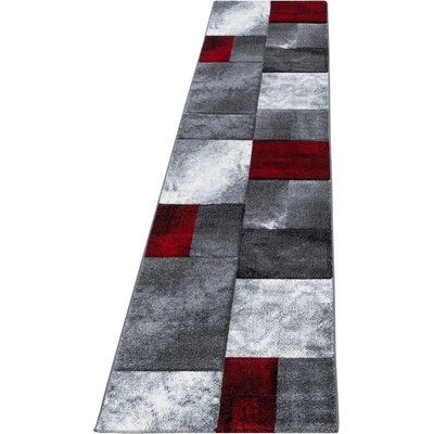 Ayyildiz Пътека в цвят бордо и сиво 80x300 cm Hawaii - Ayyildiz Carpets (HAWAII803001710RED)