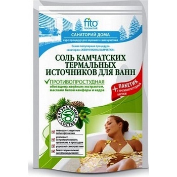 Fitokosmetik Kamčatský termálna soľ do kúpeľa na nachladnutie 530 g
