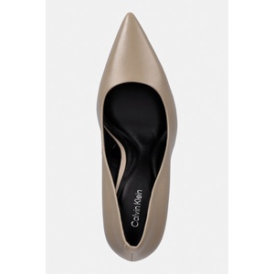 Calvin Klein обувки с ток от кожа ESS STILETTO 90 (HW0HW02608) - answear - 170,14 лв