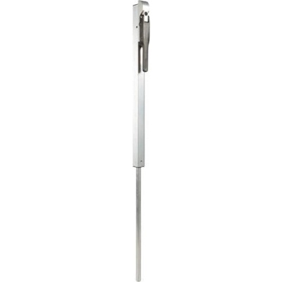 LOCINOX SUBY ZILV - skrytá mechanická zástrč pre krídlové brány, pr. 20 mm, strieborná SUBY_ZILV