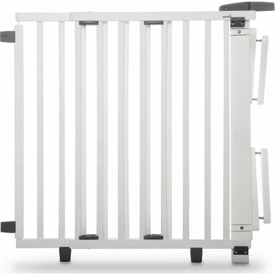Geuther Schodišťová zábrana 67 - 97 cm dřevěná white