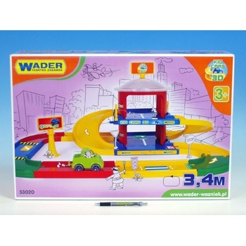 Wader Kid cars 3D garáž 2 patra 3,4 m