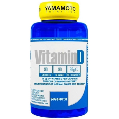 Yamamoto Vitamin D 25 mcg 90 kapslí