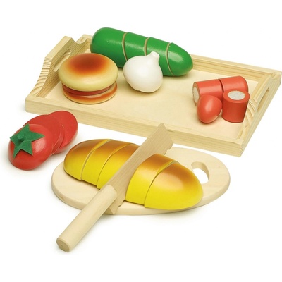 Small Foot dřevěné hračky krájecí prkénko chléb – Zboží Dáma