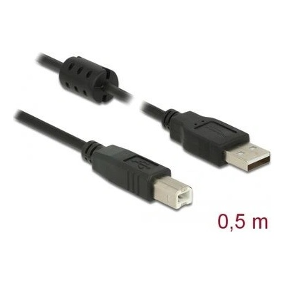 Delock 84894 USB 2.0 A (M) - USB 2.0 B (M), 0,5m, černý