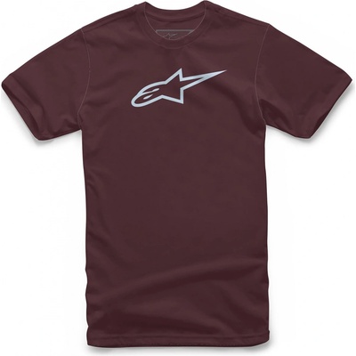Alpinestars tričko Ageless maroon mist