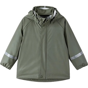 Reima Детско водоустойчиво яке Reima Kid's Lampi Waterproof jacket - Greyish Green - размер 152 (EU) (703-3503-0122)