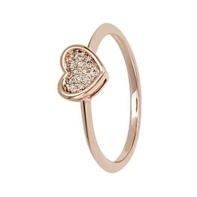 Bliss Дамски златен пръстен с диаманти Bliss 20070653 (20070653)