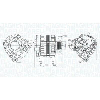 generátor MAGNETI MARELLI 063736095010