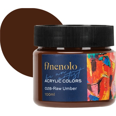 Finenolo Deli barvy akrylové 100 ml jantarová EC17-RU – Zbozi.Blesk.cz