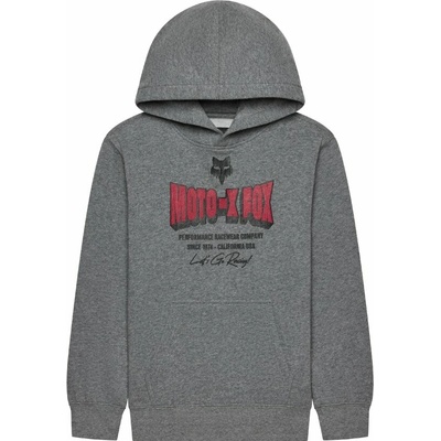 Fox Yth Go Race Fleece Po Heather Graphite