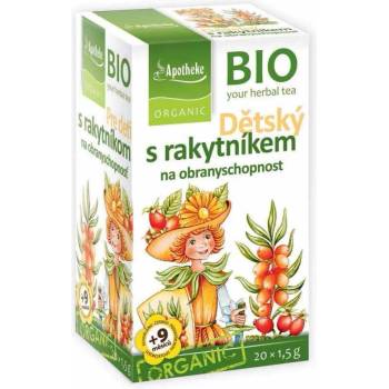 Apotheke Bio bylinný s rakytníkem 20 x 1,5 g