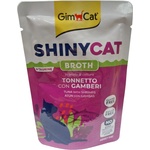 GimCat ShinyCat broth tuna & shrimp 70 g