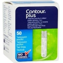 Contour Plus prúžky diagnostické 50 ks