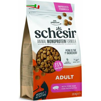 Schesir Cat Animal Monoprotein šunka 1,5 kg