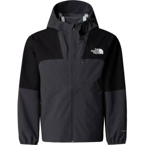 The North Face Детско водоустойчиво яке The North Face Kid's Teen Hike Packable Shell Waterproof jacket - TNF Black / Asphalt Grey - размер XL (703-5340-0315)