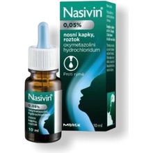 Nasivin 0,05% int.nas.1 x 10 ml