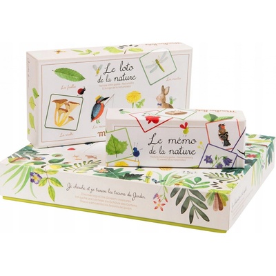 Moulin Roty Zábavná hra Loto Záhrada