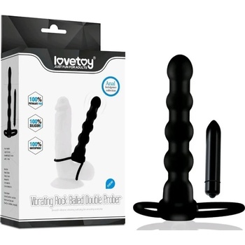 Вибриращ стимулатор за двойно проникване, 13см. - Double Prober (LVTOY00091)