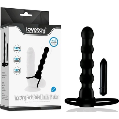 Вибриращ стимулатор за двойно проникване, 13см. - Double Prober (LVTOY00091)