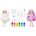 MGA Entertainment Кукла Rainbow High Water Color лилави очи (507581-EUC)