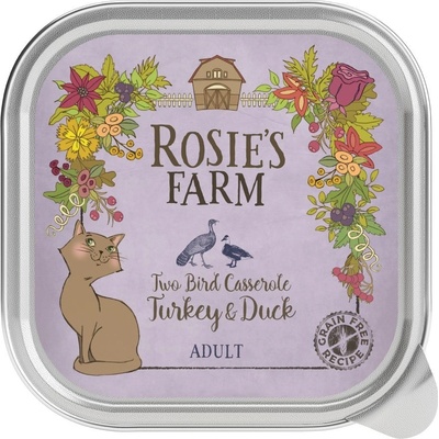 Rosies Farm Adult míchané balení 4 druhy 64 x 100 g