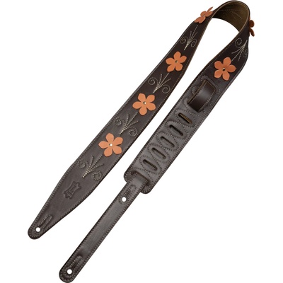 Levy's In Bloom Brown Mahogany Каишка за китара (MG317IB-003)