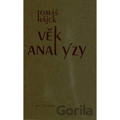 Věk analýzy - Tomáš Hájek