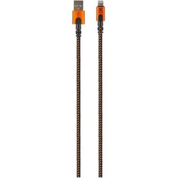 Xtorm CXX002 Xtreme USB/Lightning, 1,5m, černý, oranžový